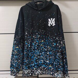 Amiri Paint Splatter Hoodie